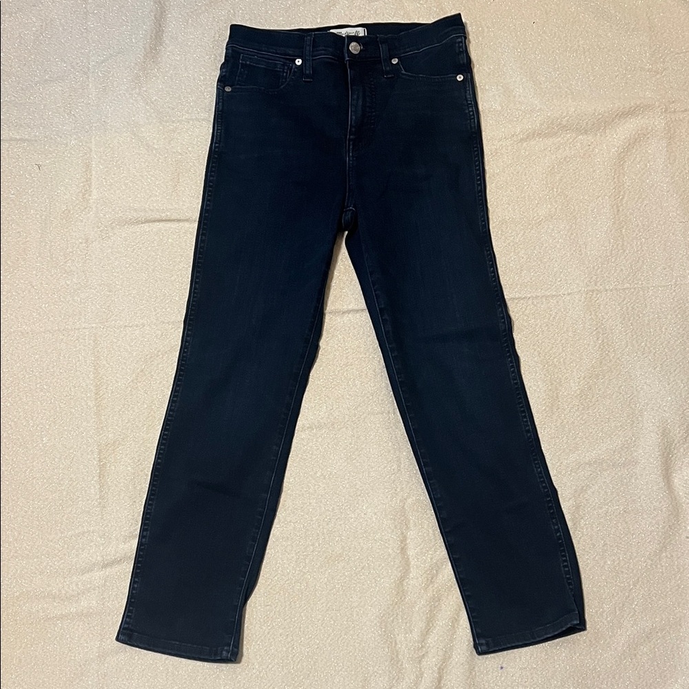 Madewell Women's Skinny Jeans in Dark Blue